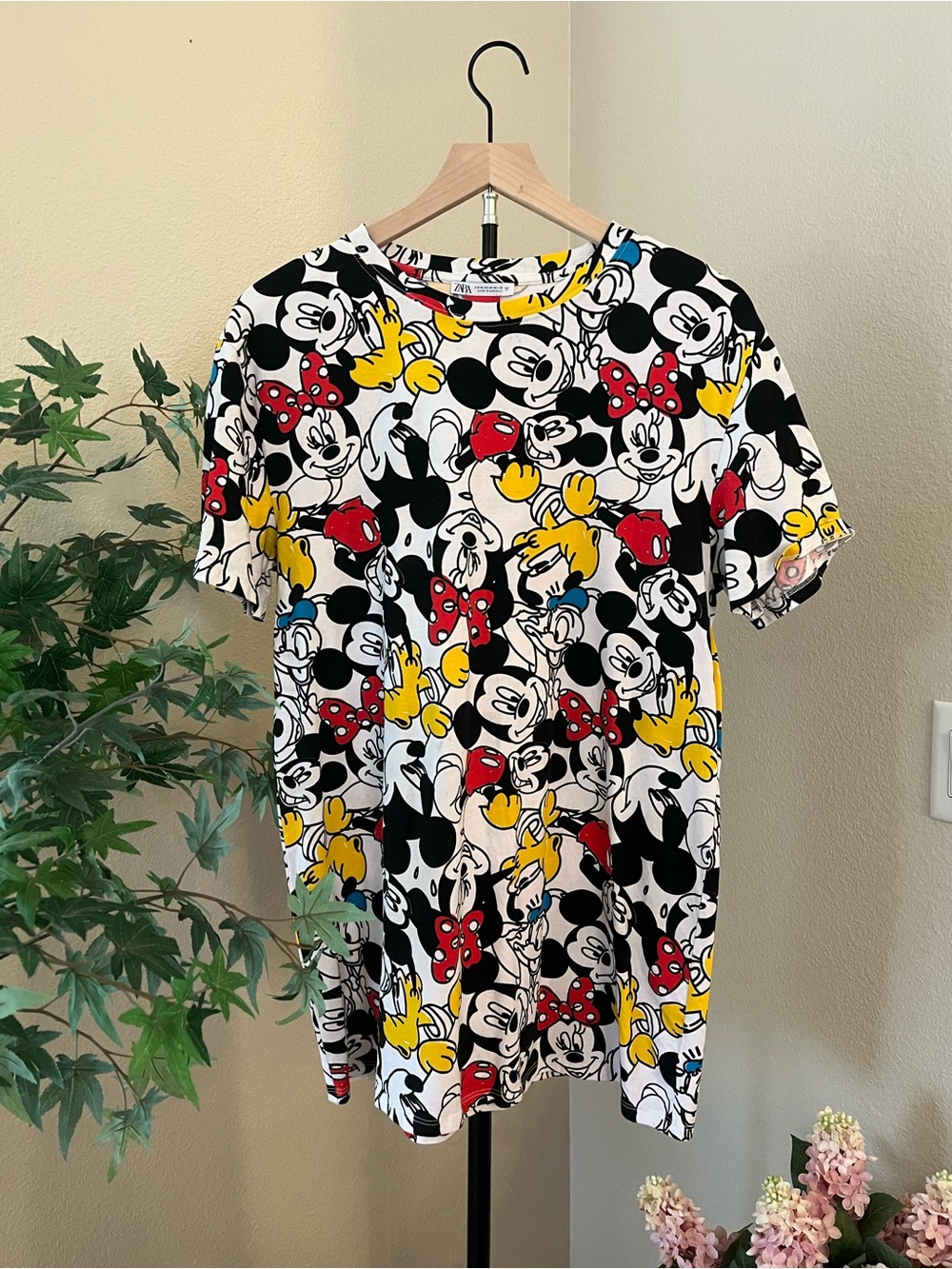 Zara x Disney Mickey & Friends T-Shirt Dress ❤️✨